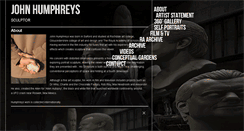 Desktop Screenshot of johnhumphreyssculpture.com